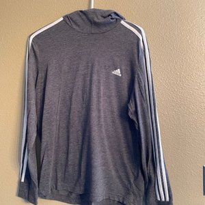 Adidas Lightweight "Climalite" Hoodie-Size XL